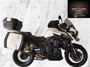 2014 Triumph Explorer 1200 fully kitted