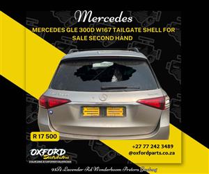 Mercedes GLE 300d W167 Tailgate for Sale used