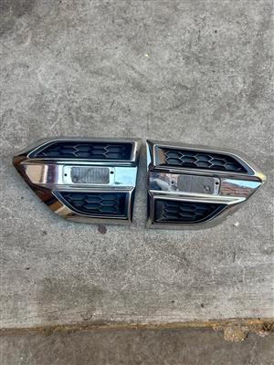 Ford Ranger left and right fender badge chrome