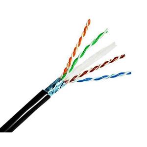 Cat 6 STP, UV protected Outdoor network cable for sale. 1000m in stock.