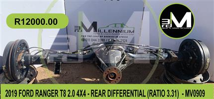 REAR DIFFERENTIAL - 2019 FORD RANGER T8 2.0 4X4