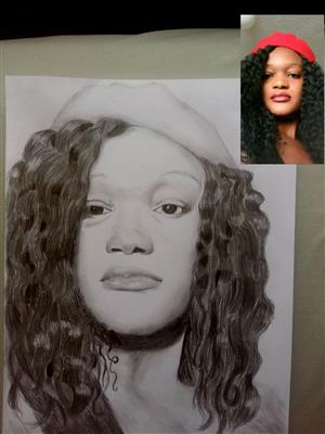 Portrait drawing  at 200 rands