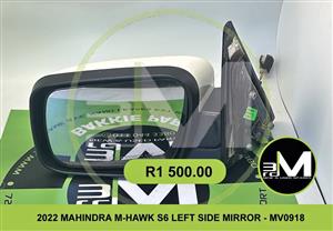 2022 MAHINDRA M-HAWK S6 LEFT SIDE MIRROR - MV0918