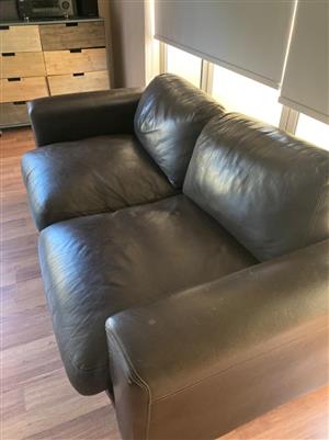 Coricraft Leather Couch