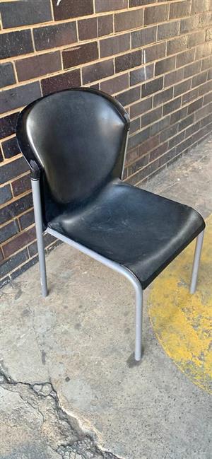 Chair with steel legs 