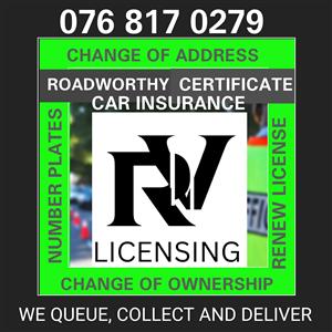 Call or WhatsApp us for All your car Licensing needs