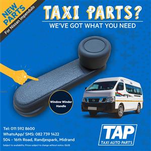 Window Winder Handle - NEW Parts for Nissan Impendulo -Taxi Auto Parts - TAP
