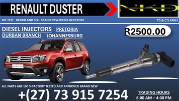 Injectors Renault Duster Nationwide services 