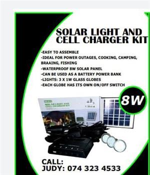 lights and cellphone chargers