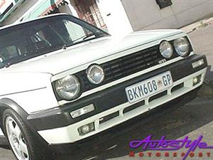 Vw Golf Mk2 Debadged Double Headlight grille