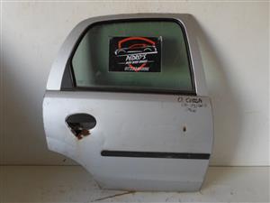 Opel Corsa right rear door with glass and mechanism 00-09
