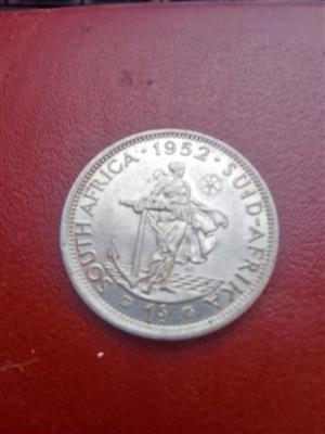 1952 South Africa 1 shilling
