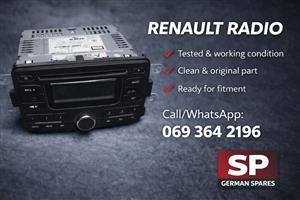 Renault RADIO AVAILABLE FOR SALE 