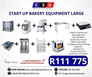 Start Up Bakery Equipment Large Combo
