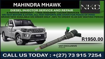 Mahindra Mhawk Diesel Injectors 