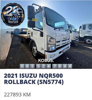 2021 ISUZU NQR500 ROLLBACK 3.5Ton
