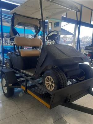 Golf Cart & Trailer