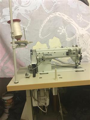 GC6-7 Typical Industrial Sewing Machine. 2017 model, like new.