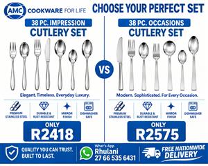 AMC Cookware Cutlery Set For Sale