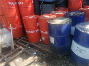 50 x210L steel closed top drums