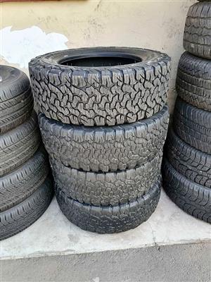 265 60 18 BF Goodrich (USED TYRES)