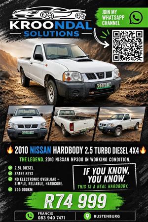 2010 Nissan Hardbody 2.5 Diesel 4x4