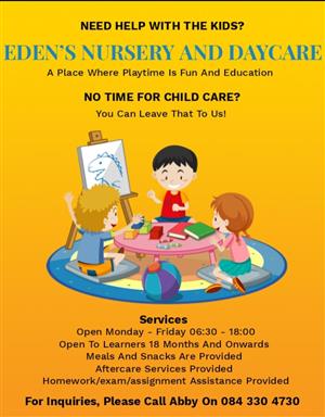 Edens Nursery And Daycare 