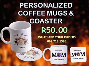 Personalized Printing On T-Shirts Coffee Mugs
