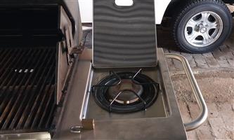 4 burner S/steel gas braai gas braai with addisional gas primus 