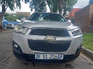 2014 CHEVROLET CAPTIVA 2.4 LT PETROL SILVER AUTOMATIC  LEATHER SEATS 118000KM