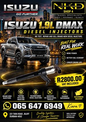 NKD_ISUZU_1.9L_DMAX_DIESEL_INJECTORS_NKD_NATIONWIDE 