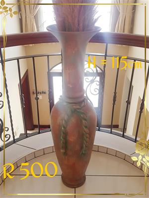 Large Decorative Vases and Stands