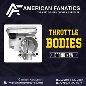 Brand new Throttle Body for sale for Jeep Dodge and Chrysler. We Deliver in Gauteng!
