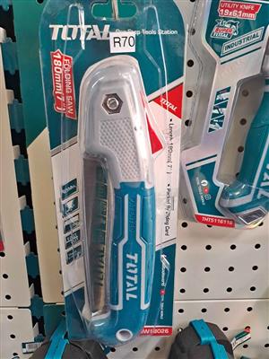 Brand New Total Tools folding saw 180mm