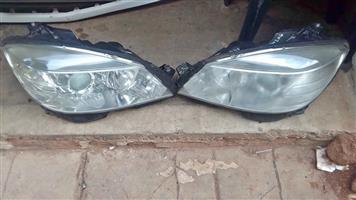 Mercedes Benz w204 headlights