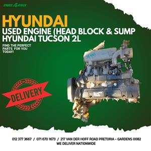 used engine Hyundai Tucson 2.0l used enmgine for sale 