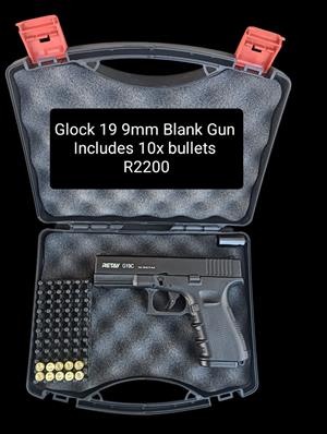 Glock 19 9mm Blank gun 