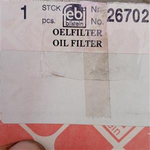 Oil Filter Febi 26702 Cartridge.