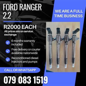 FORD RANGER 2.2 INJECTORS FOR SALE 