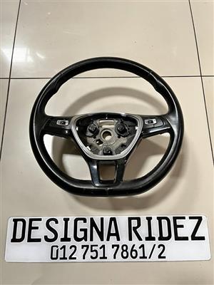 VOLKSWAGEN POLO TSI STEERING WHEEL (AIRBAG NOT INCLUDED) AVAILABLE.