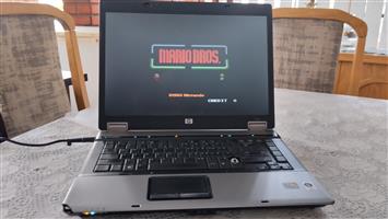 Retro games laptop