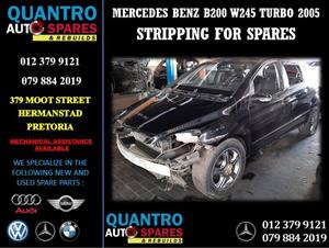 Mercedes Benz B200 W245 Turbo 2005 Stripping For Spares 