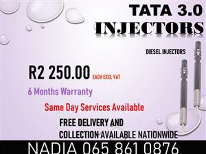 TATA 3,0 DIESEL INJECTORS FOR SALE