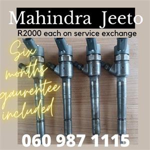 Mahindra Jeeto diesel injectors for sale 