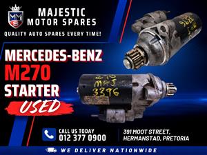 2013 Mercedes-Benz A180 W176 M270 Starter for Sale - Used
