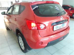 2010 marron Nissan Qashqai SUV manual petrol mileage 89,000 km price 