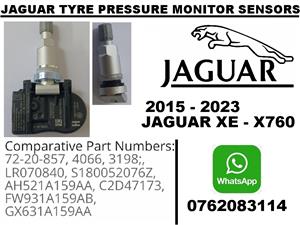 Jaguar XE TPMS tyre pressure monitor sensors 