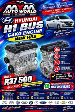 Hyundai H1 Bus G4KG Engine
