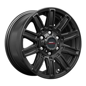 16″ A-Line Tempo 5/160 Velvet Black Alloy Wheels