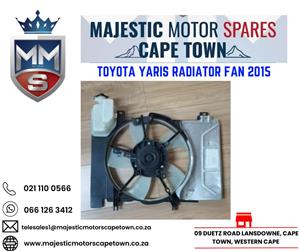 TOYOTA YARIS RADIATOR FAN 2015
